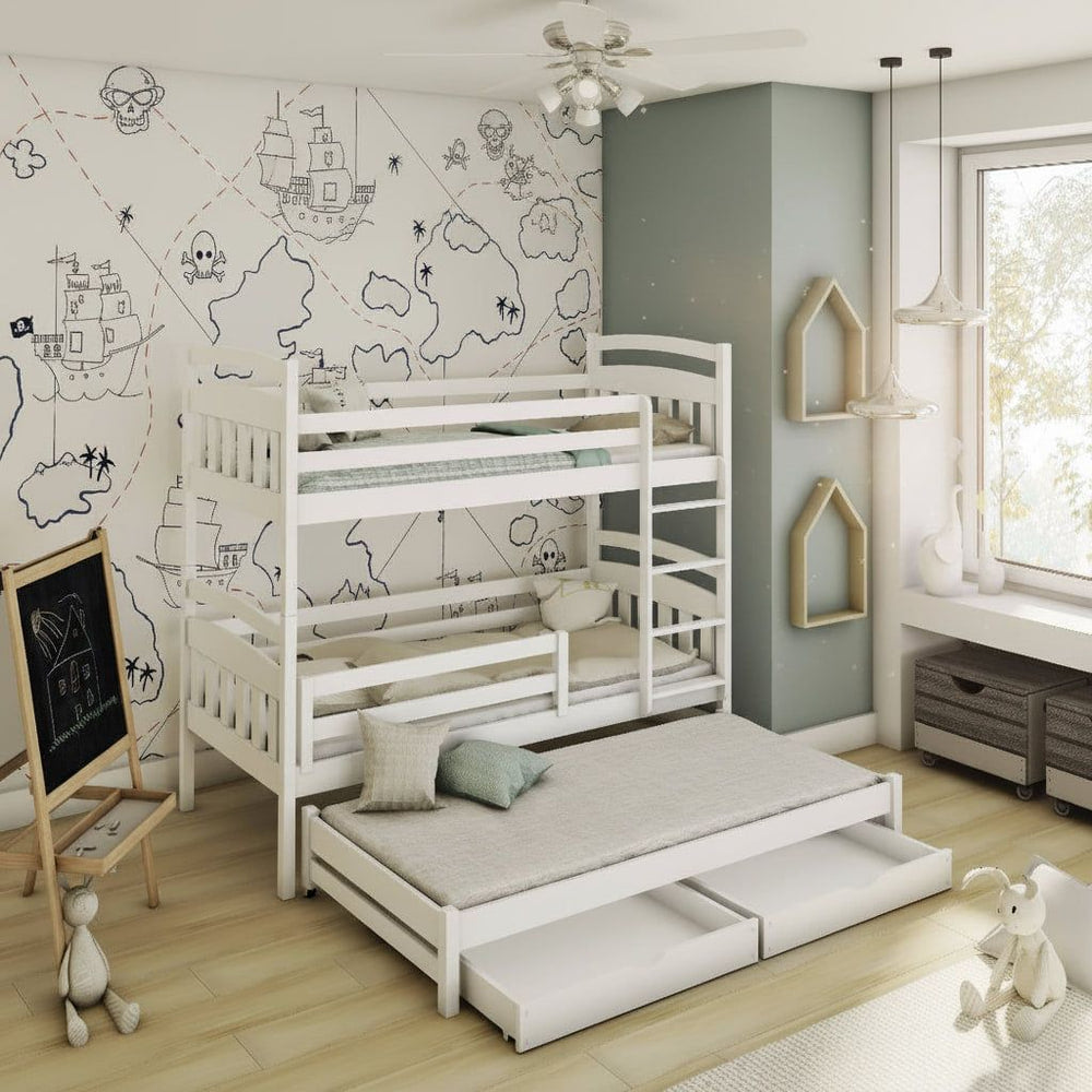 Alan Bunk Bed with Trundle and Storage - product image 2