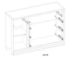 Quant QA-08 Sideboard Cabinet 130cm