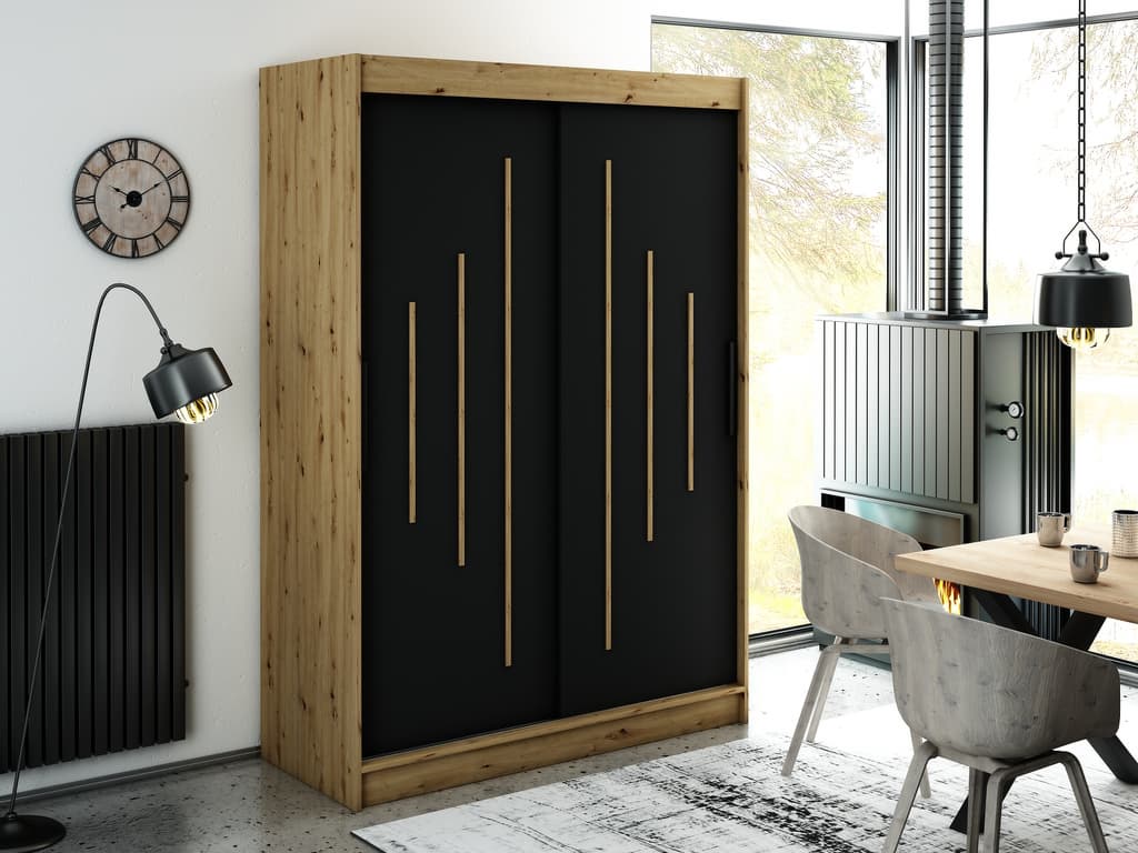 Leto Y Sliding Door Wardrobe 150cm - product image 2