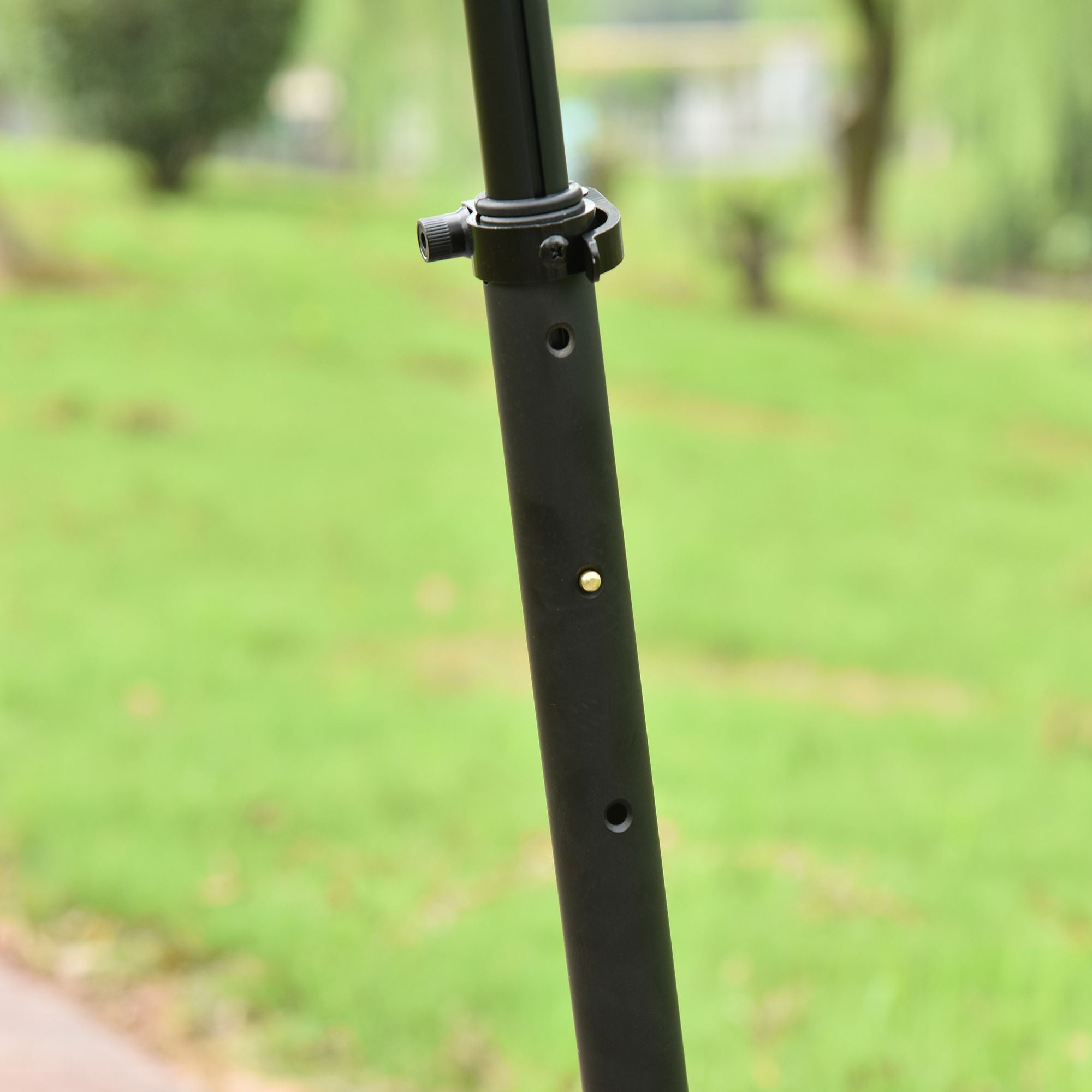 HOMCOM Folding Kick Scooter, Adjustable Ride On Scooter with 200mm Big Wheels and Double Shock Absorption, Urban Scooter for 14+ Teens Adult, Black