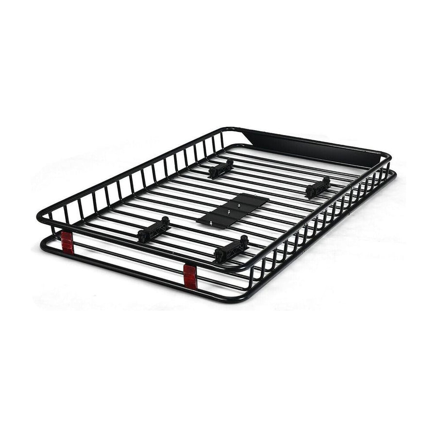 1.6M x 1M Universal Extendable Luggage Roof Tray Holder on a white background
