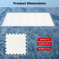 10/18 Pack Hockey Flooring Tiles for Training-18 Pack