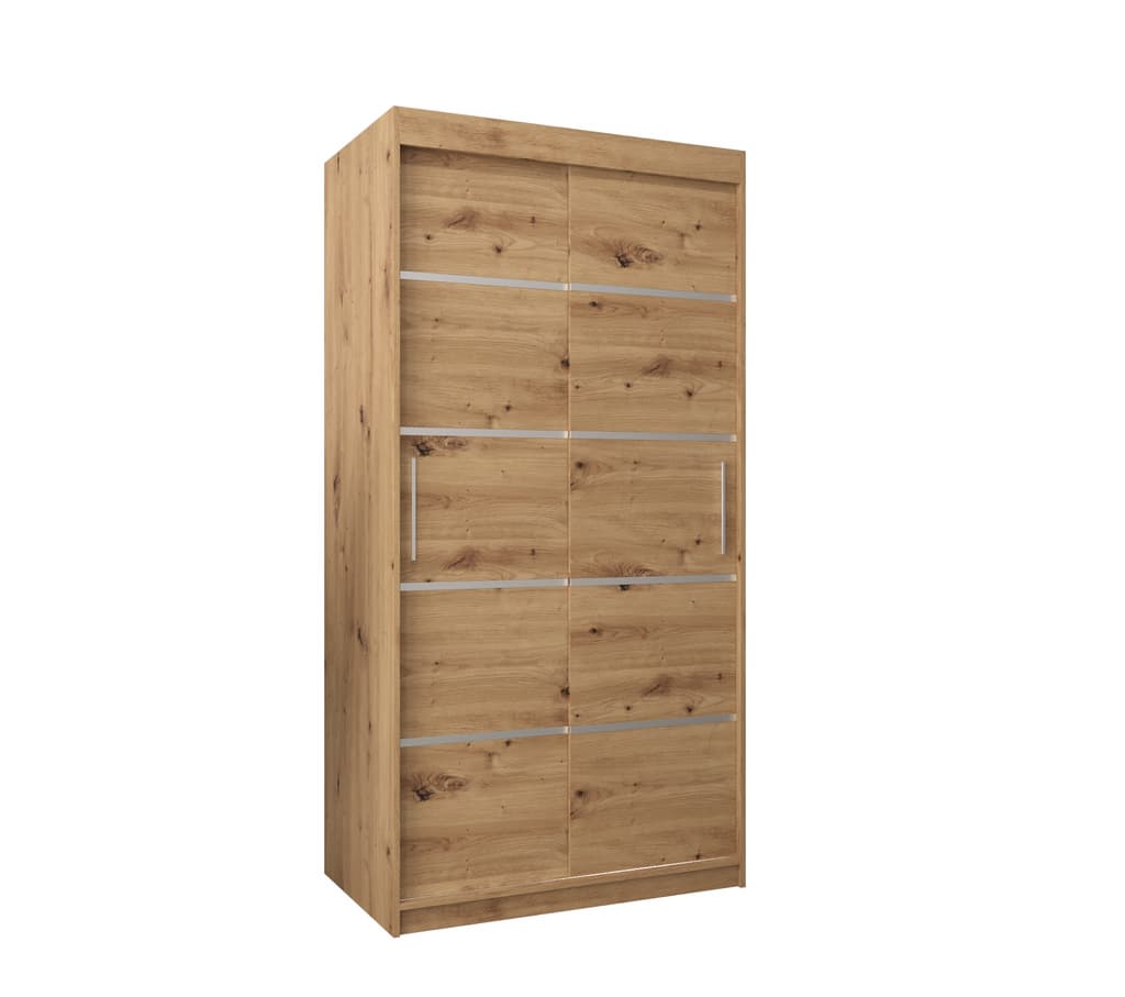 Verona 01 Sliding Door Wardrobe 100cm - product image 6
