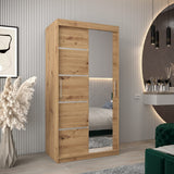 Verona 02 Sliding Door Wardrobe 100cm