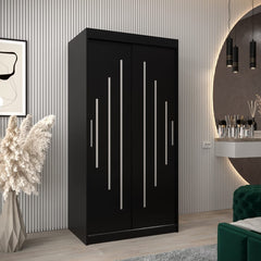 York Sliding Door Wardrobe 100cm