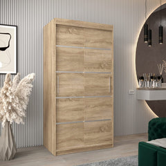 Verona 01 Sliding Door Wardrobe 100cm - product image 9
