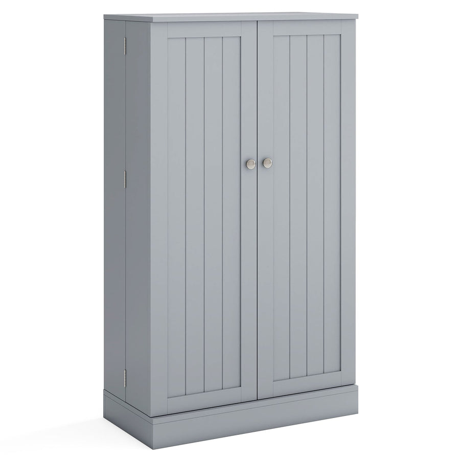 104cm Tall Kitchen Pantry Storage Cabinet in Grey