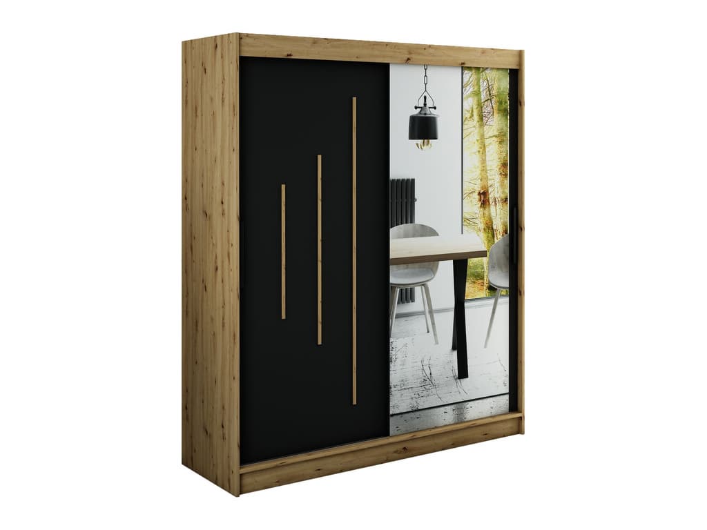Leto Y2 Sliding Door Wardrobe 180cm