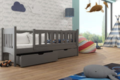 Wooden Single Bed Gucio with Storage - product image 8