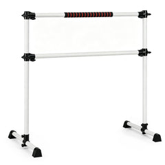110 KG Max Load Adjustable Ballet Barre for Balance Workout for Strength Training-White