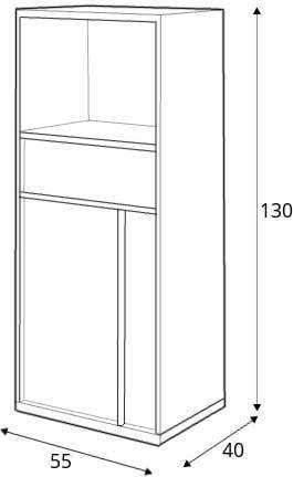 Imola IM-06 Sideboard Cabinet 55cm