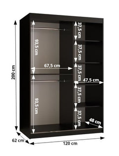 Ramiro Sliding Door Wardrobe product image