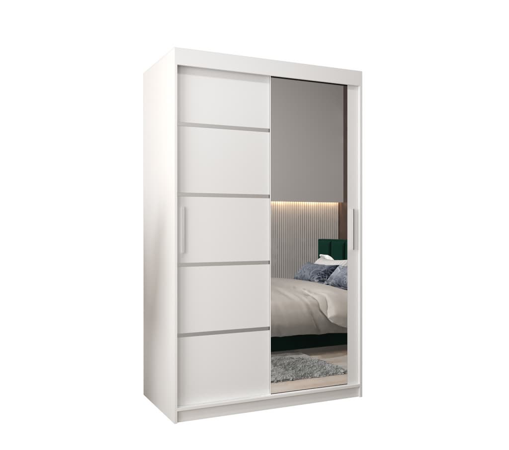 Verona 02 Sliding Door Wardrobe 120cm - product image 2