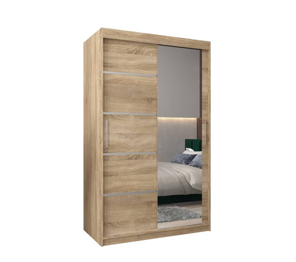 Verona 02 Sliding Door Wardrobe 120cm - product image 8