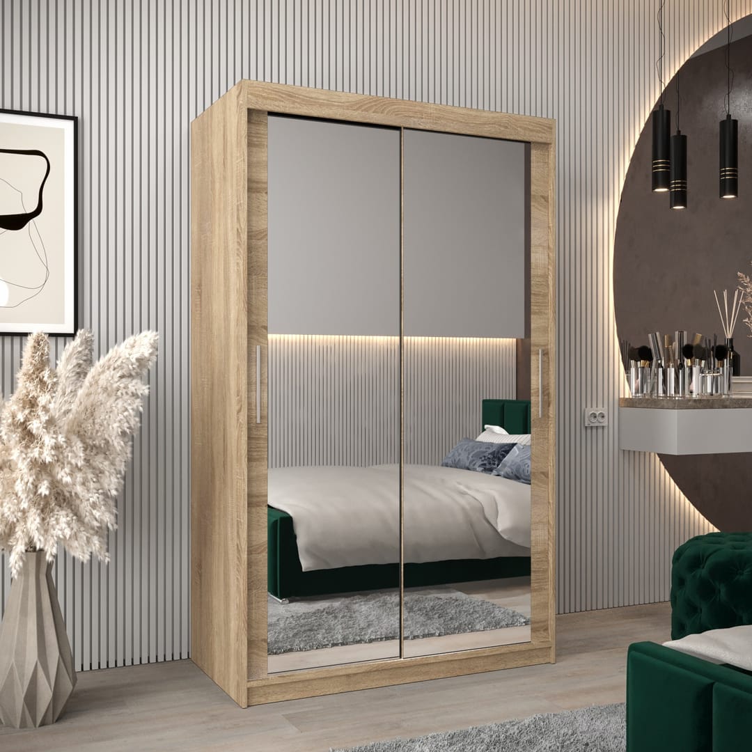 Tokyo III Sliding Door Wardrobe 120cm