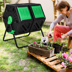 130L Rotating Tumbling Composter with Single Chamber