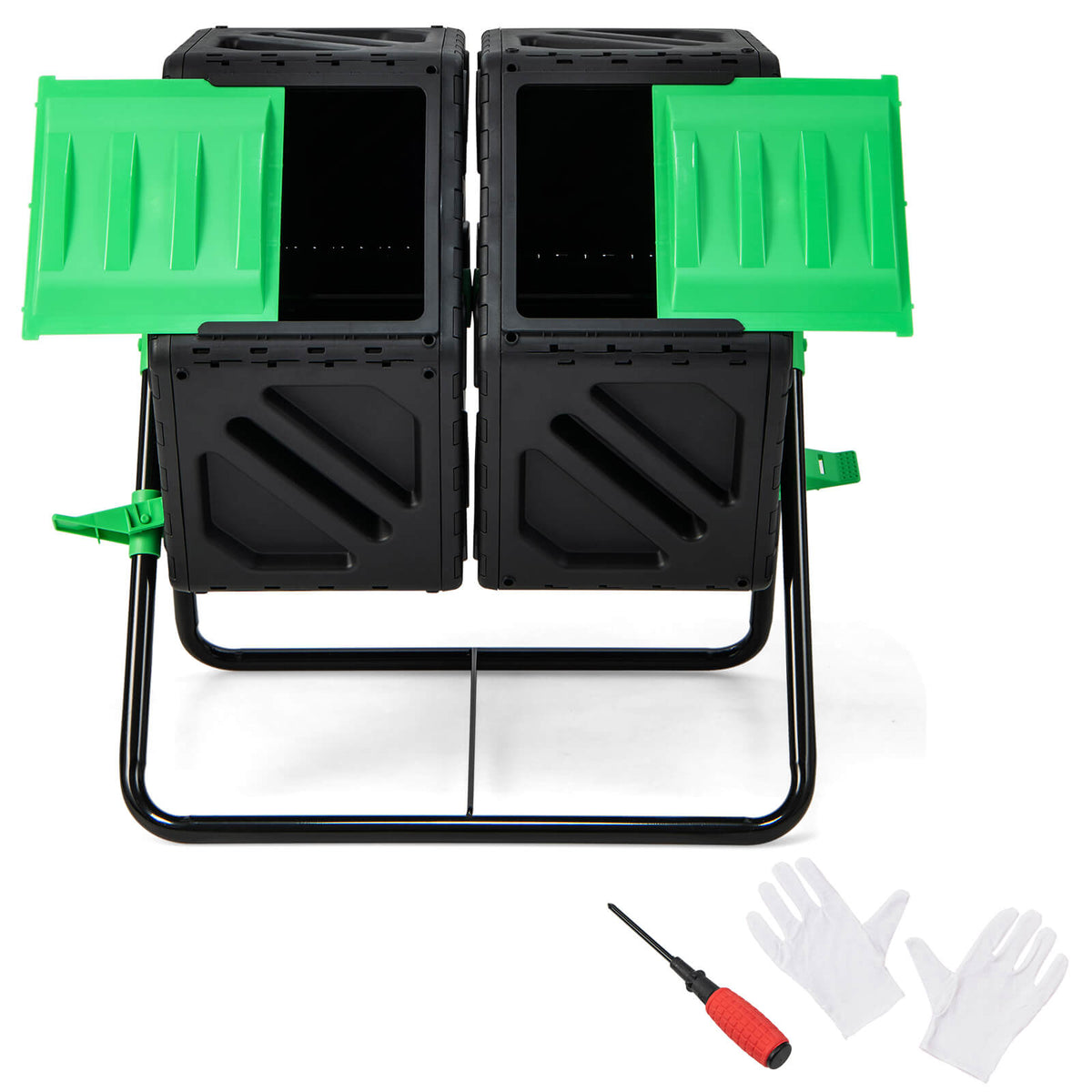 130L Rotating Tumbling Composter with Single Chamber