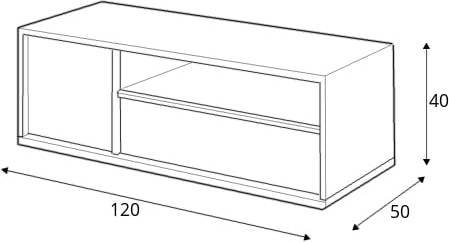 Imola IM-13 TV Cabinet 120cm