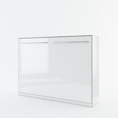 CP-04 Horizontal Wall Bed Concept Pro 140cm with Over Bed Unit