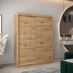 York Sliding Door Wardrobe 150cm