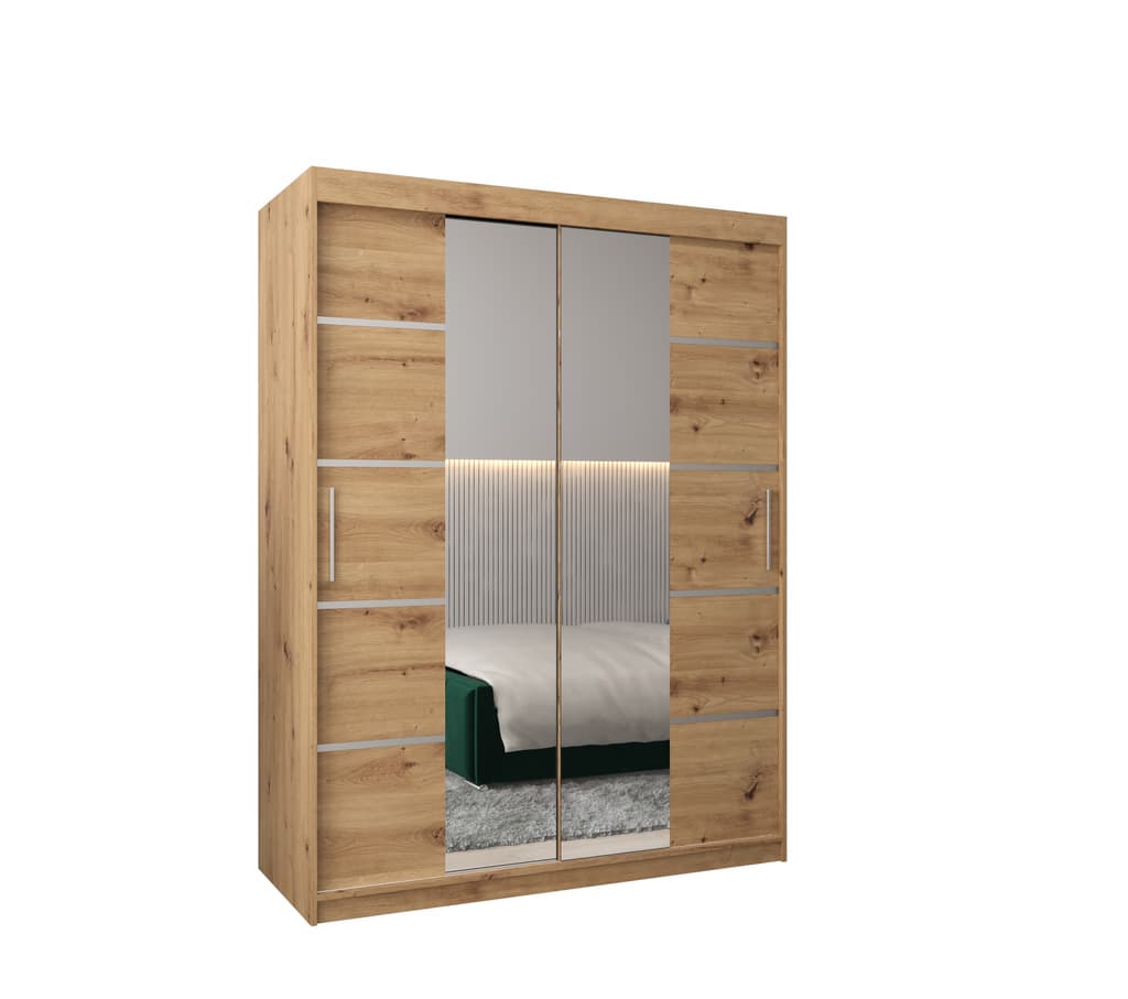 Verona 04 Sliding Door Wardrobe 150cm - product image 4