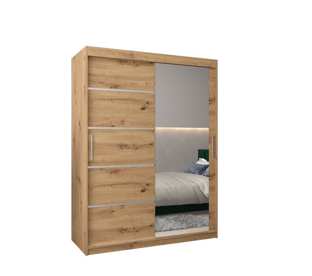 Verona 02 Sliding Door Wardrobe 150cm - product image 4
