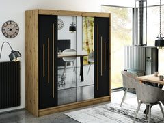 Leto Y1 Sliding Door Wardrobe 200cm - product image 2