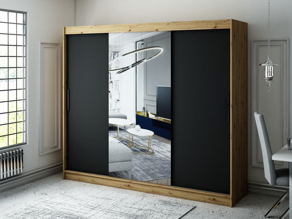 Leto T1 Sliding Door Wardrobe 250cm - product image 2
