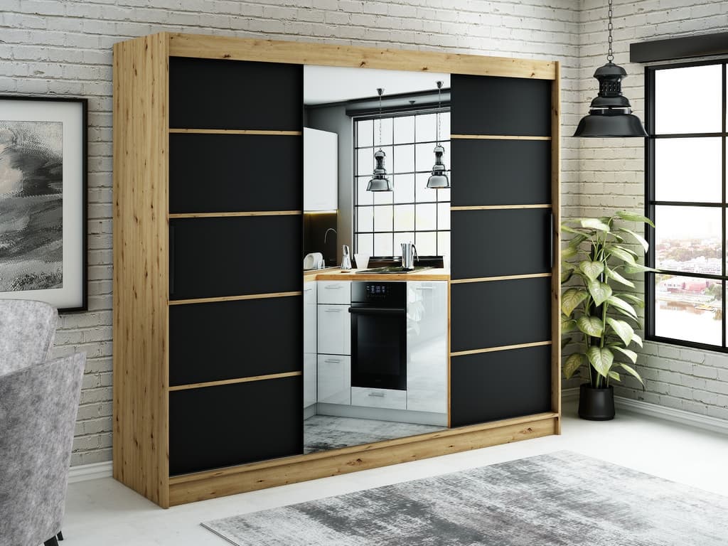 Leto V2 Sliding Door Wardrobe 250cm