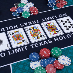 180 x 90 CM Poker Table Top with Water-repellent Surface-Green