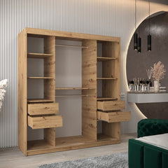 Boliwia Sliding Door Wardrobe 180cm - product image 4