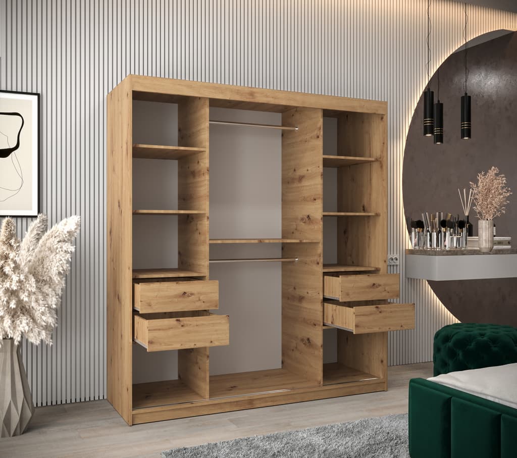 Elypse Sliding Door Wardrobe 180cm - product image 10