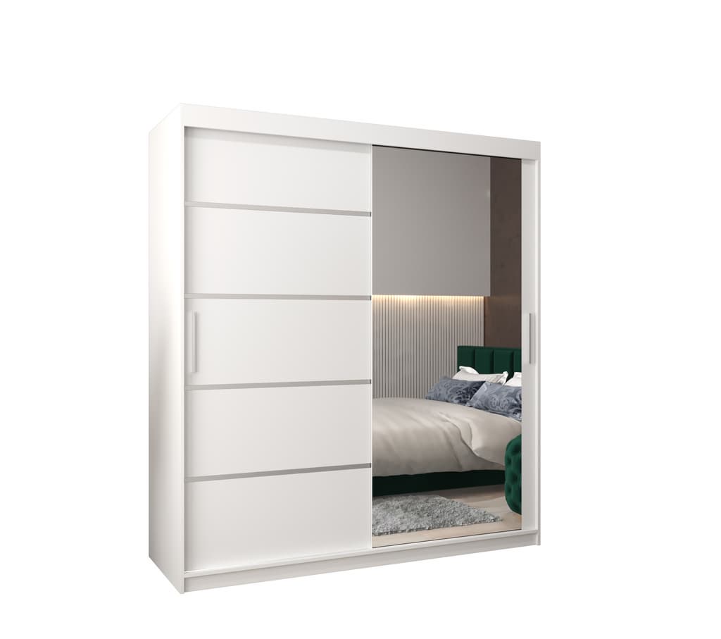 Verona 02 Sliding Door Wardrobe 180cm - product image 2