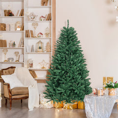 180/225cm Artificial Christmas Tree with PVC Branch Tips, image 7