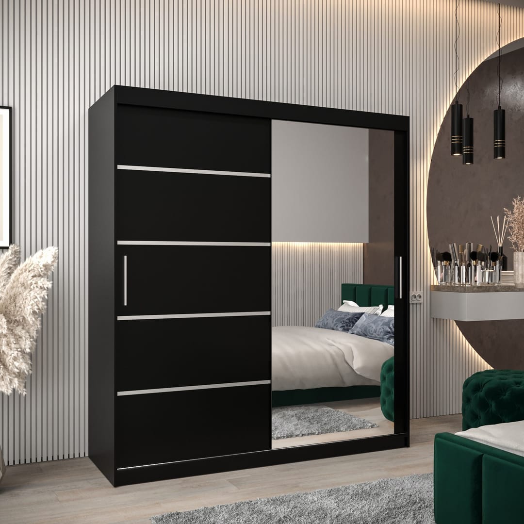 Verona 02 Sliding Door Wardrobe 180cm