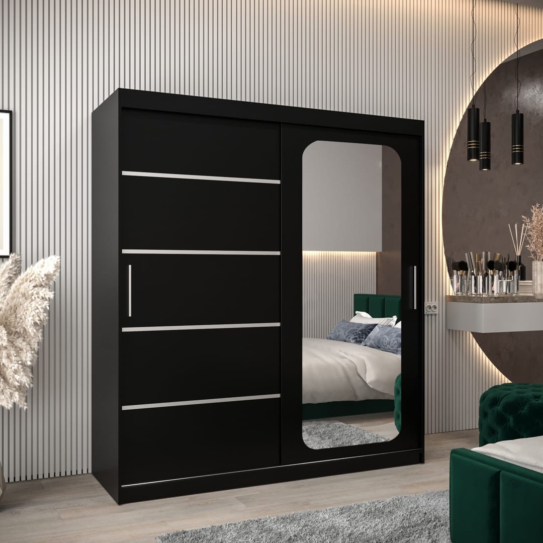 Uppsala V2 Sliding Door Wardrobe 180cm