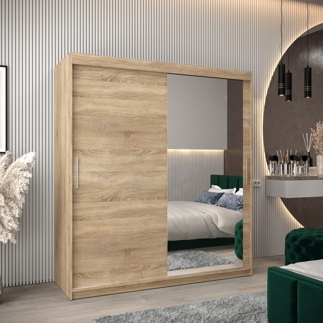 Tokyo II Sliding Door Wardrobe 180cm
