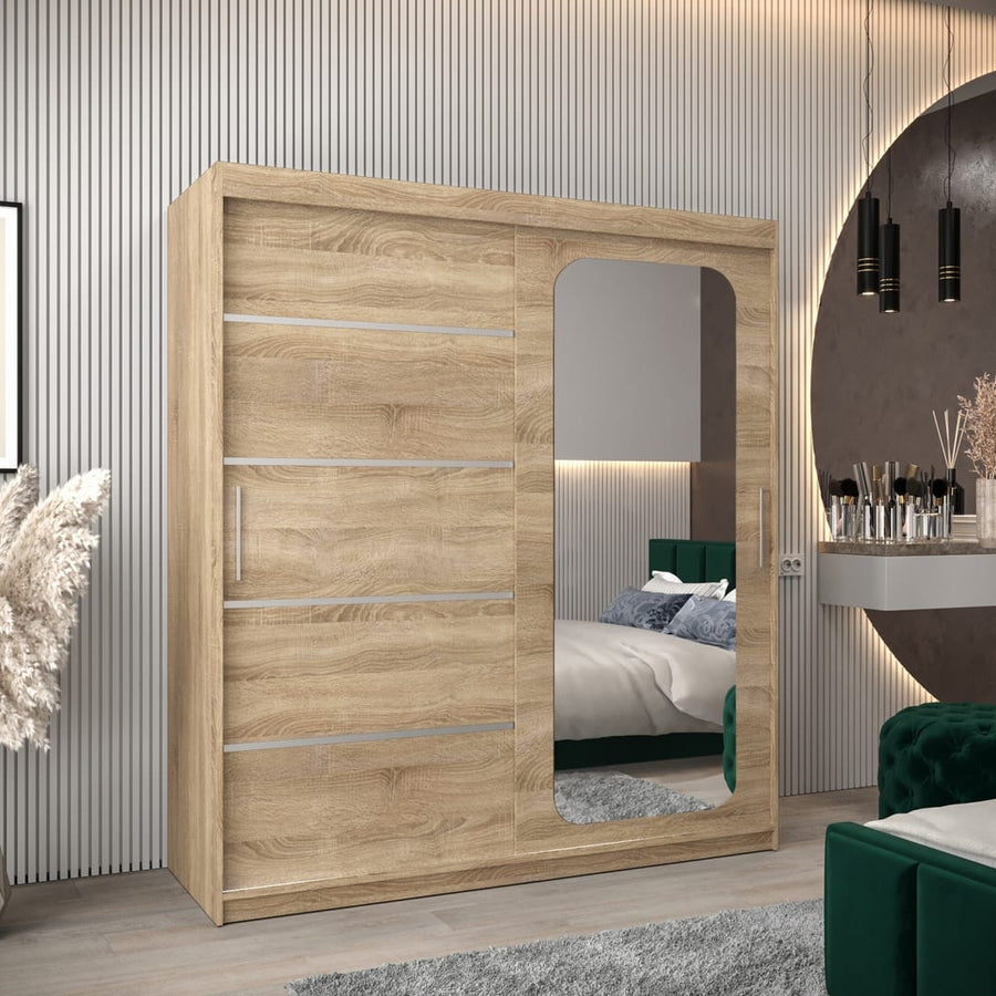 Uppsala V2 Sliding Door Wardrobe 180cm