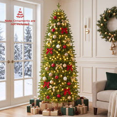 190 CM Prelit Pencil Christmas Tree, image 2
