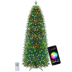 190 CM Prelit Pencil Christmas Tree