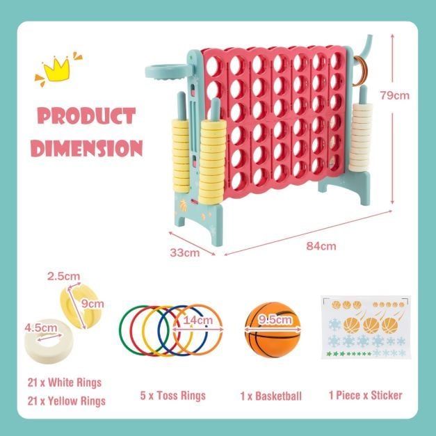 2-in-1 Giant Games Set