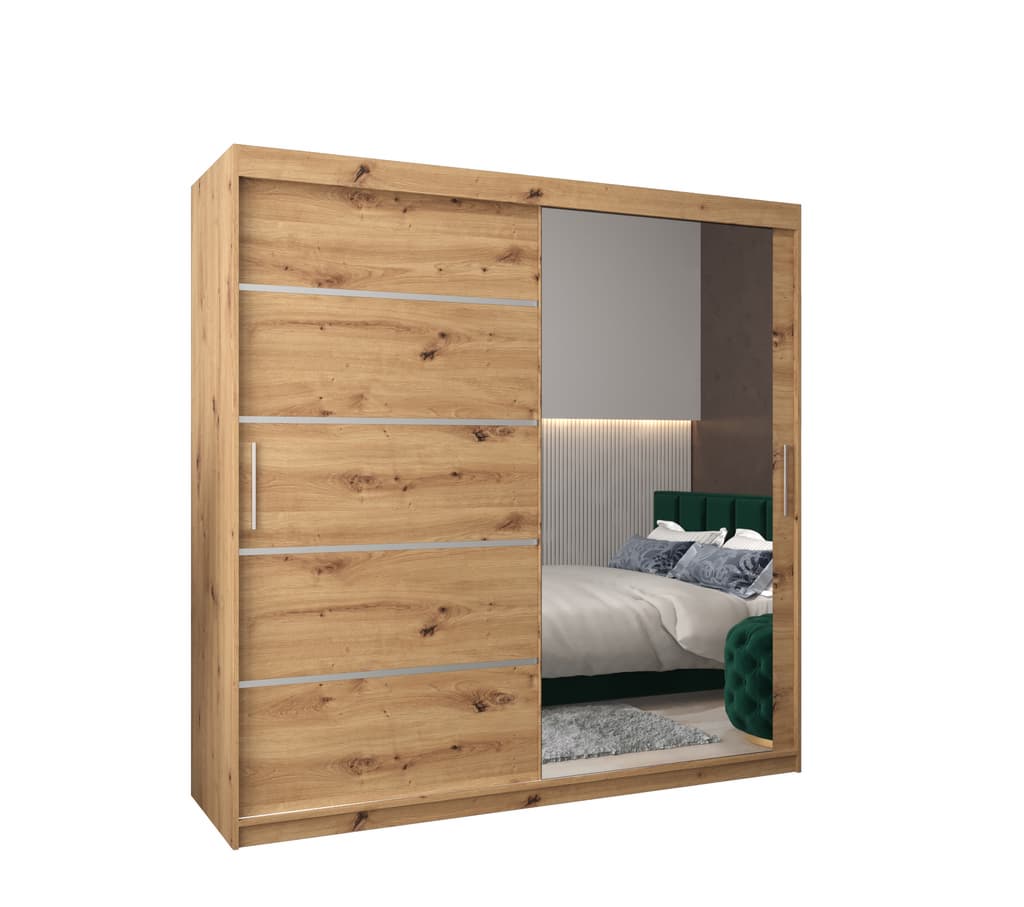 Verona 02 Sliding Door Wardrobe 200cm - product image 5