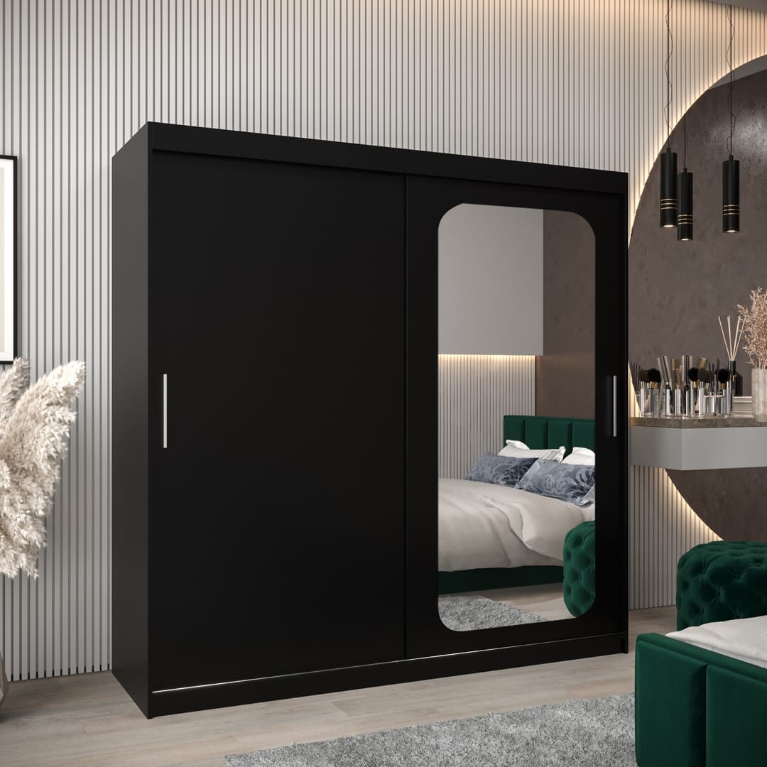 Uppsala T2 Sliding Door Wardrobe 200cm