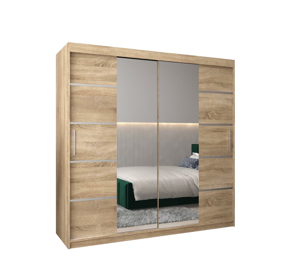 Verona 04 Sliding Door Wardrobe 200cm - product image 8