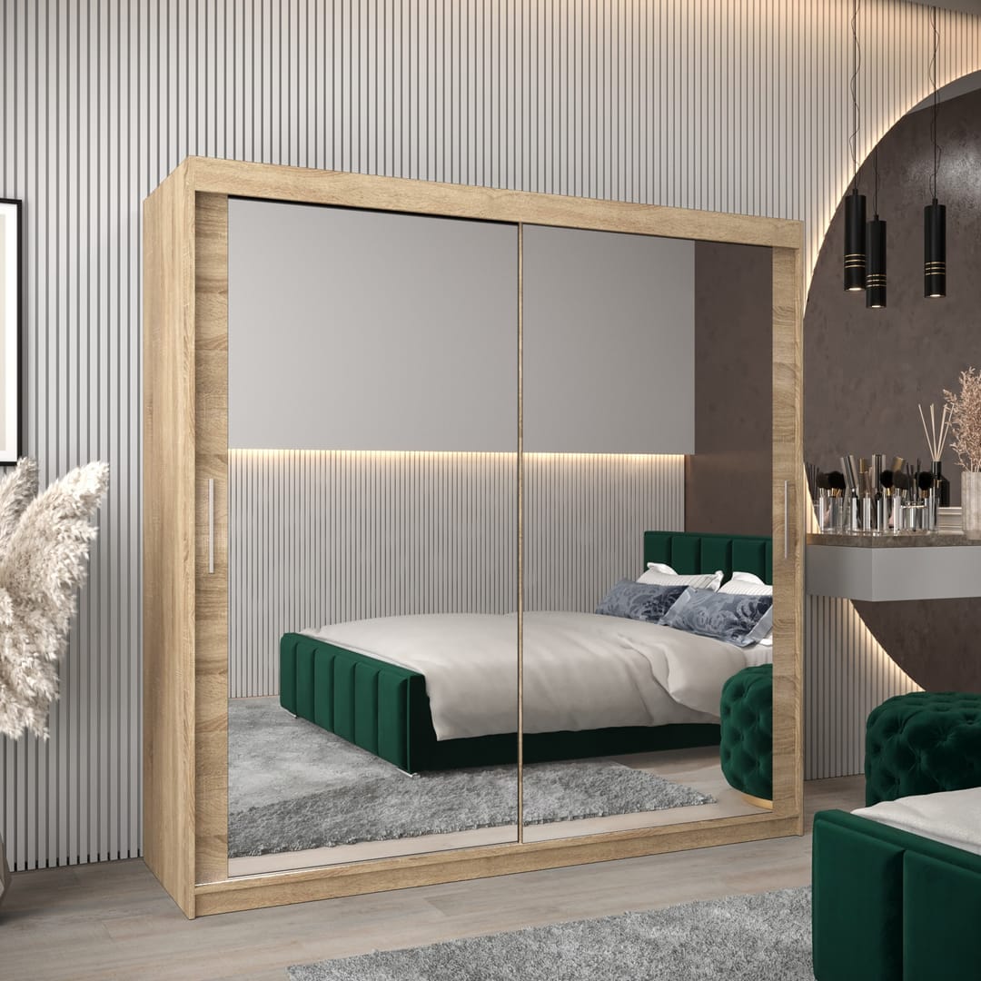 Tokyo III Sliding Door Wardrobe 200cm