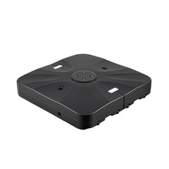 210 KG Outdoor Cantilever Umbrella Base with Wheels-Black