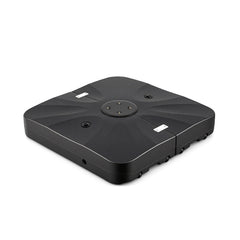 210 KG Outdoor Cantilever Umbrella Base with Wheels-Black