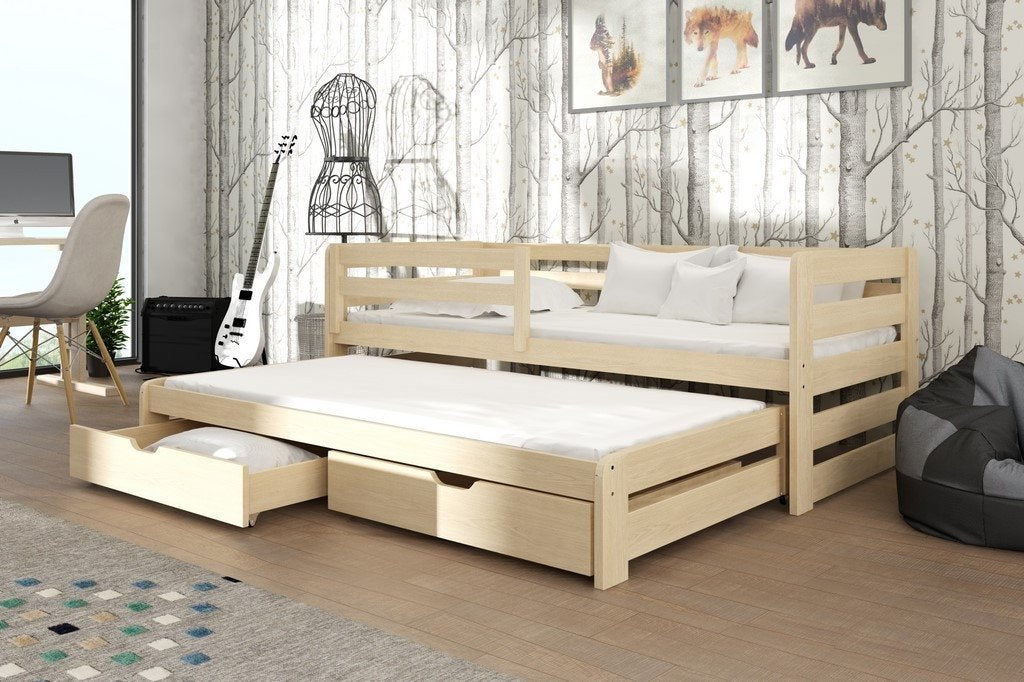Senso Double Bed with Trundle - product image 10