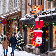 240 CM Inflatable Roof Hanging Christmas Indoor Outdoor Decoration, image 3