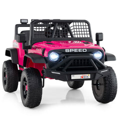 24V Battery Powered Ride On Car for Kids with Parent Remote Control-Pink